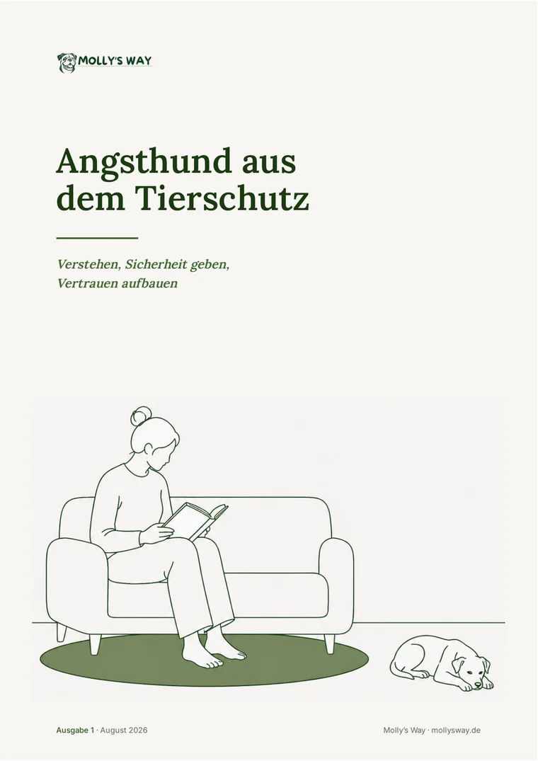 Cover des E-Books „Angsthund aus dem Tierschutz