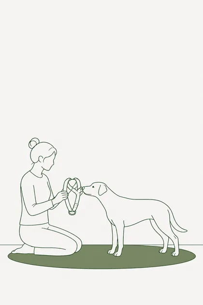 Illustration zur Übung „Angekündigt anfassen
