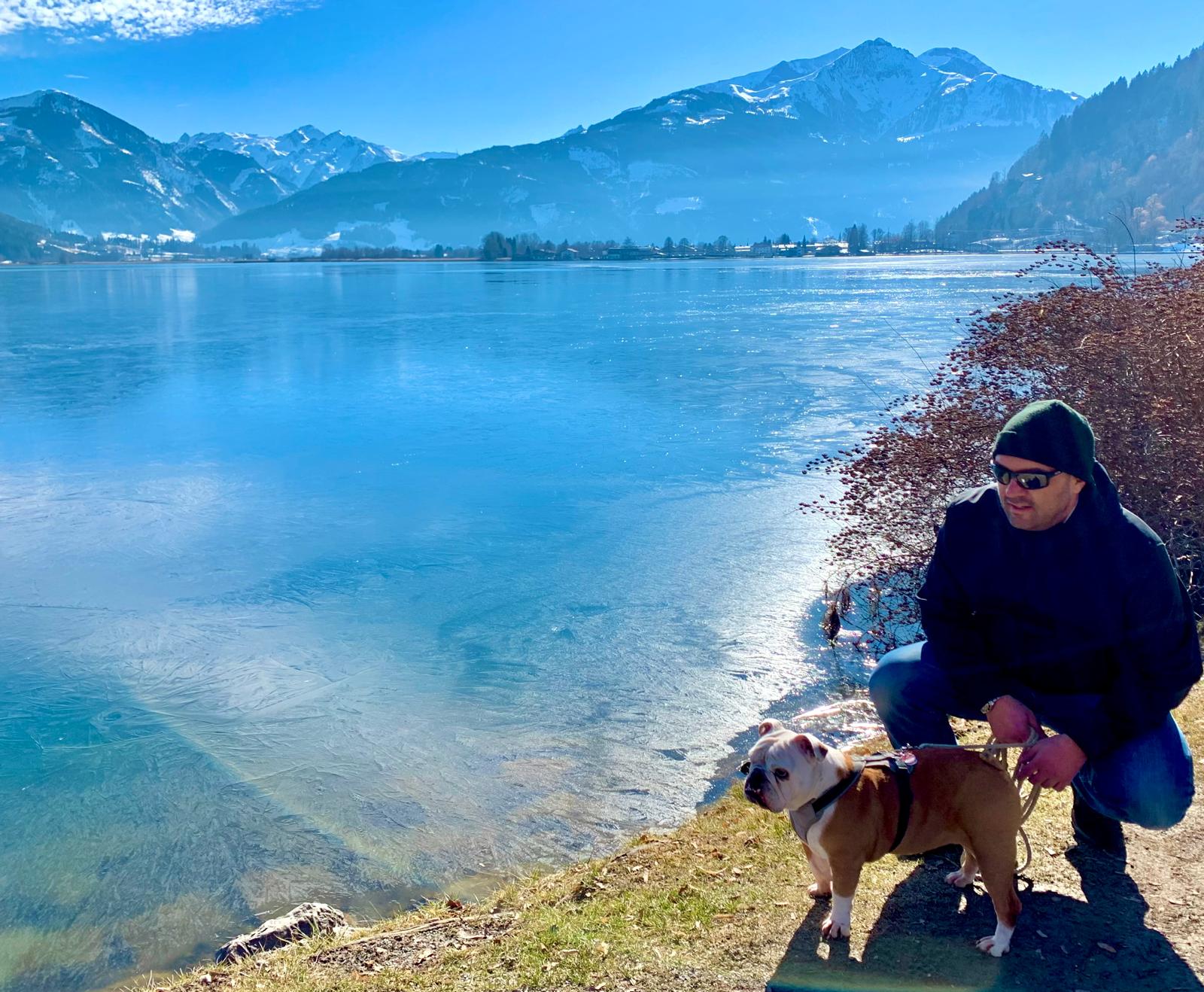 Hundetrainer Ben mit Molly